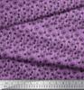 Soimoi Japan Crepe Satin Fabric Artistic Floral Decor Fabric Printed Metre 42 Inch
