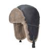 Boné de Aviador com Orelhas Peludo e Perfeito para Inverno Nevado ao Ar Livre e Perfeito para Outono e Abas, Quente, Espesso, Trabalho, Deslocamento, Montanhas,