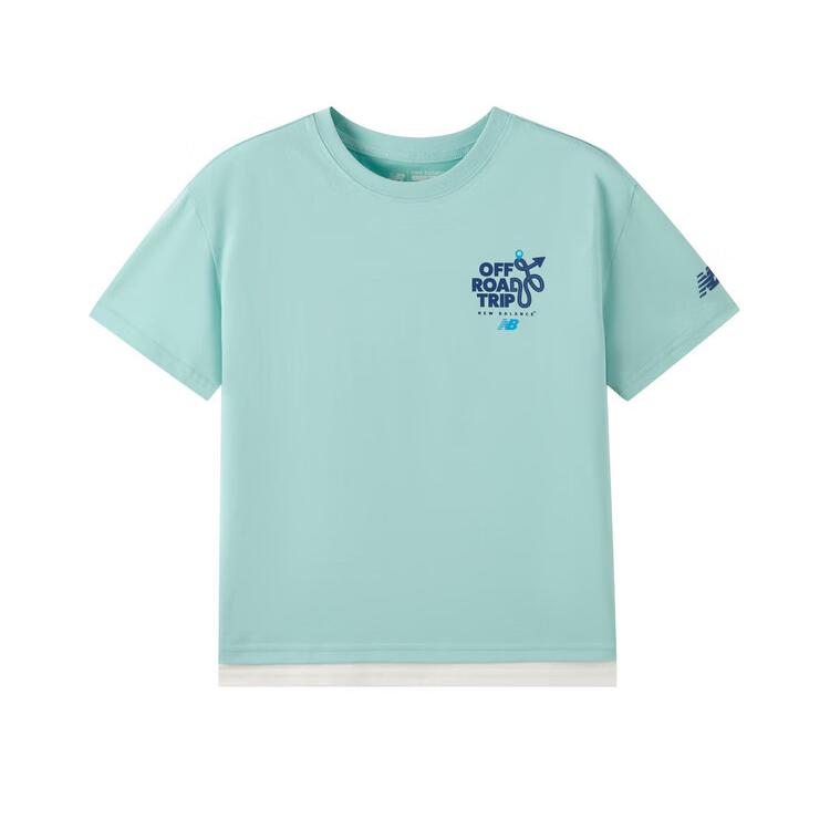 New Balance NB T Shirt Children Aged 3 7 Years Old 7EF21043-MNT 110