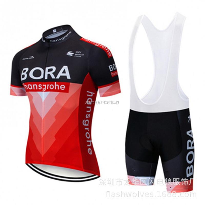 BORA Edición Equipo Traje de Ciclismo Manga Corta Verano Bicicleta de Montaña Tour de Francia