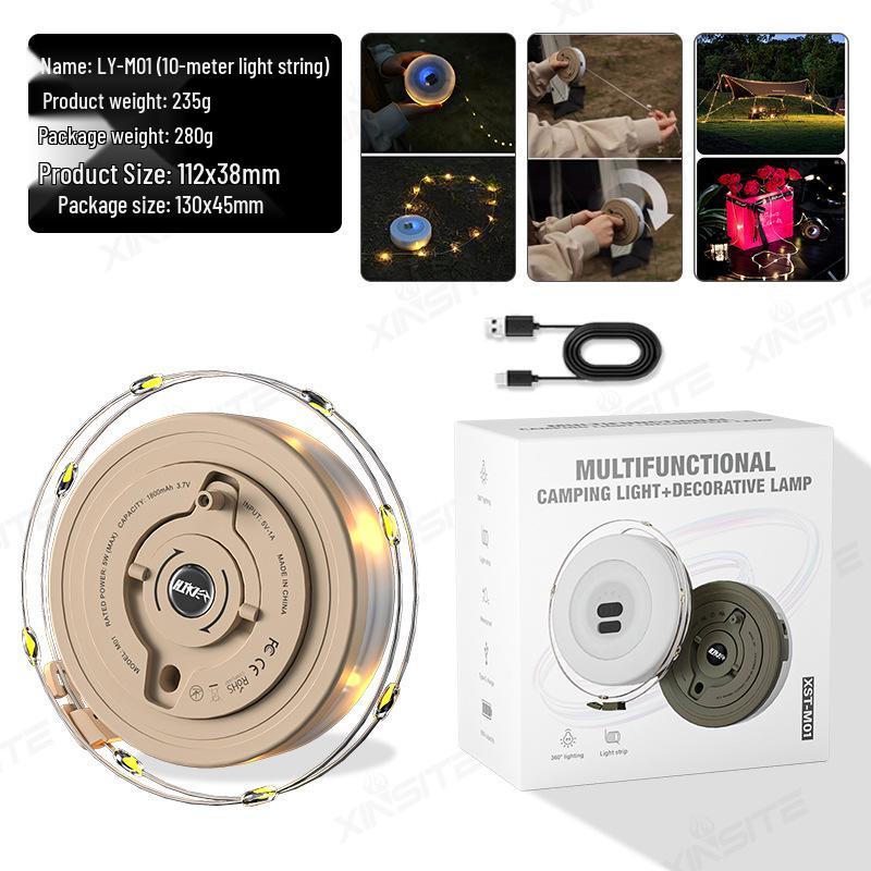 

Светодиодные гирлянды для палатки и навеса для кемпинга - Уличные гирлянды для декоративной атмосферы