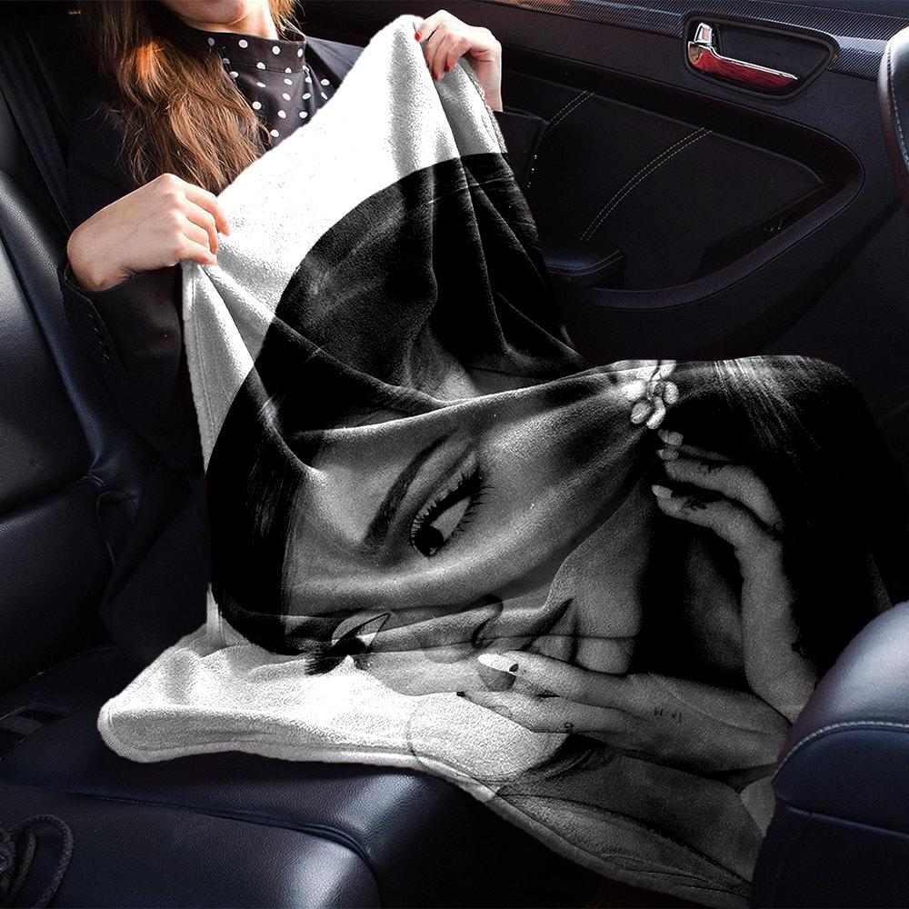 Elegant Beauty Pose Blanket Soft Throw Blanket For Home Bedroom Bed Sofa Travel Office Solid Christmas Blanket