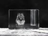 Keeshond, Dutch Barge Dog, Smiling Dutchman – Pen stand, crystal organiser with dog photo | Art-Dog