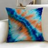 Retro Patterns Cushion Cover Soft  EasyWash Pillow Case  Versatile for Couch Bed Travel and Office