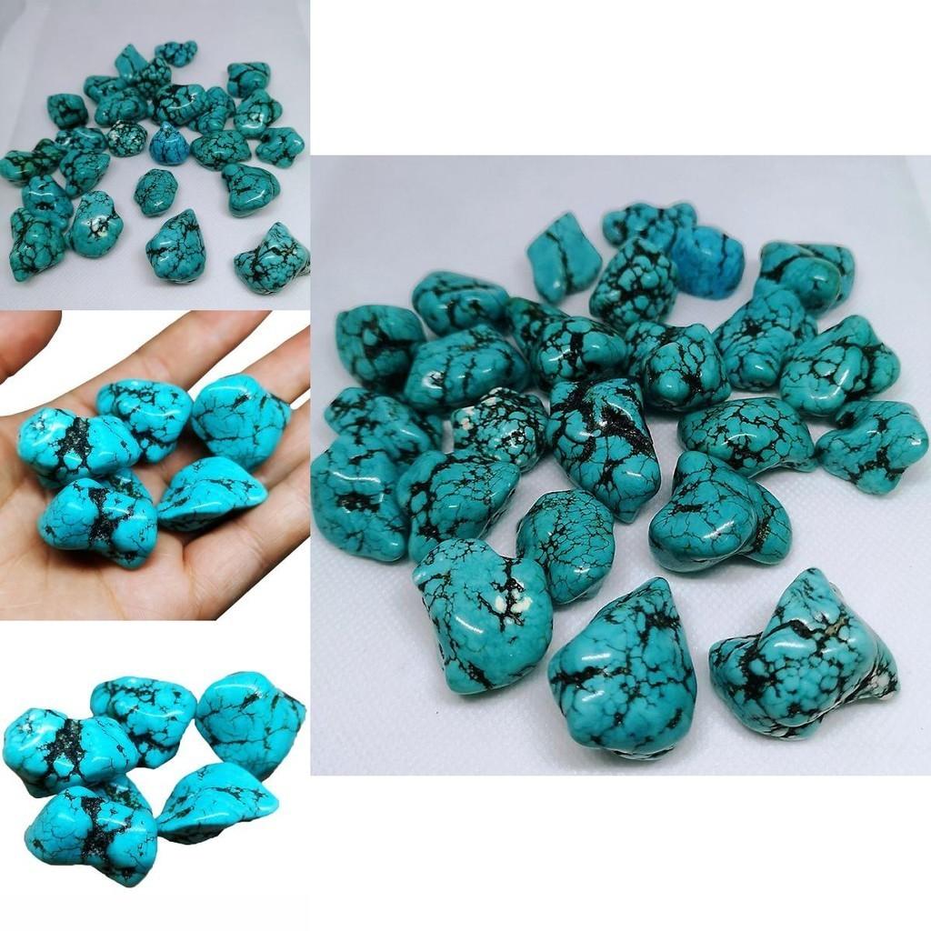 Exquisite 1pc Natural Turquoise Tumbled Crystal For Spirituality And Meditation