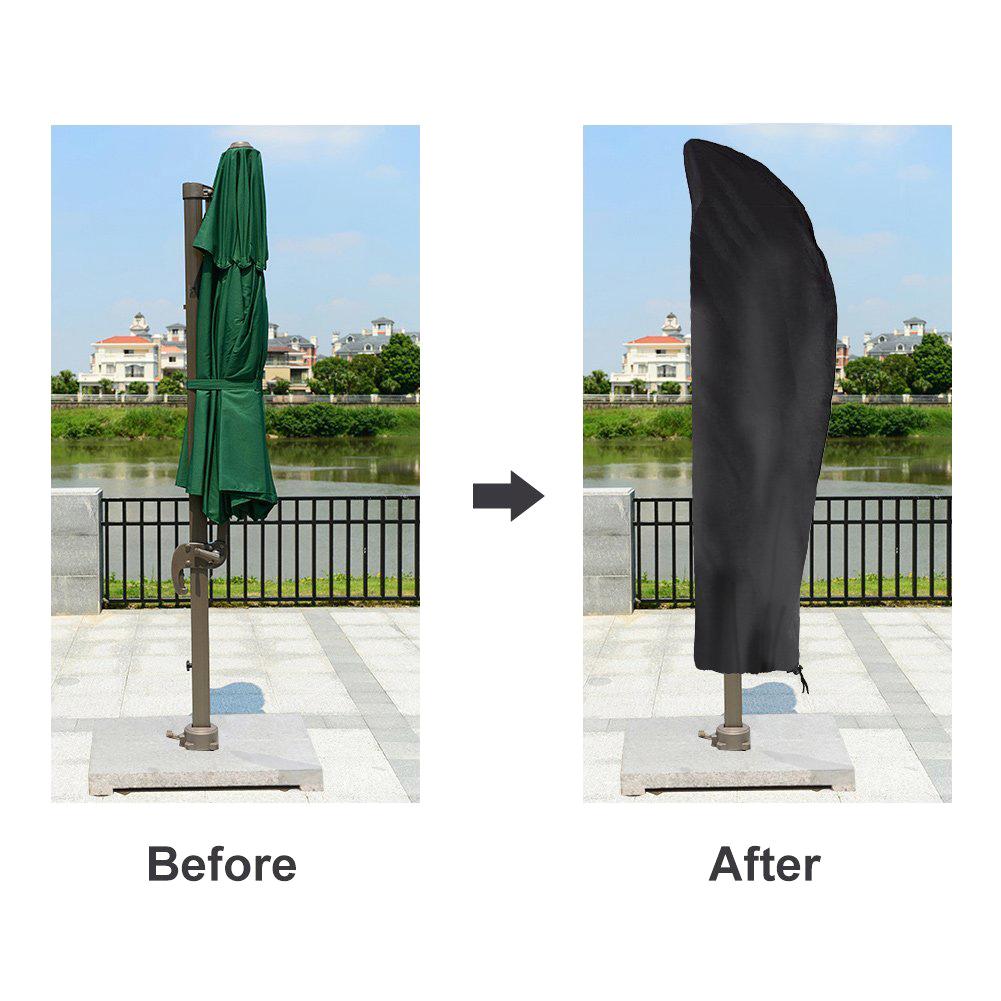 Waterproof Oxford Garden Umbrella Cover Protector Outdoor Patio Rain Covers(265*40Celsius70Celsius50cm)