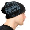 Czapki z daszkiem koder programista unisex damski cienki kapelusz hack the planet jesienno-zimowa ciepła czapka Street Skullies czapki czapki
