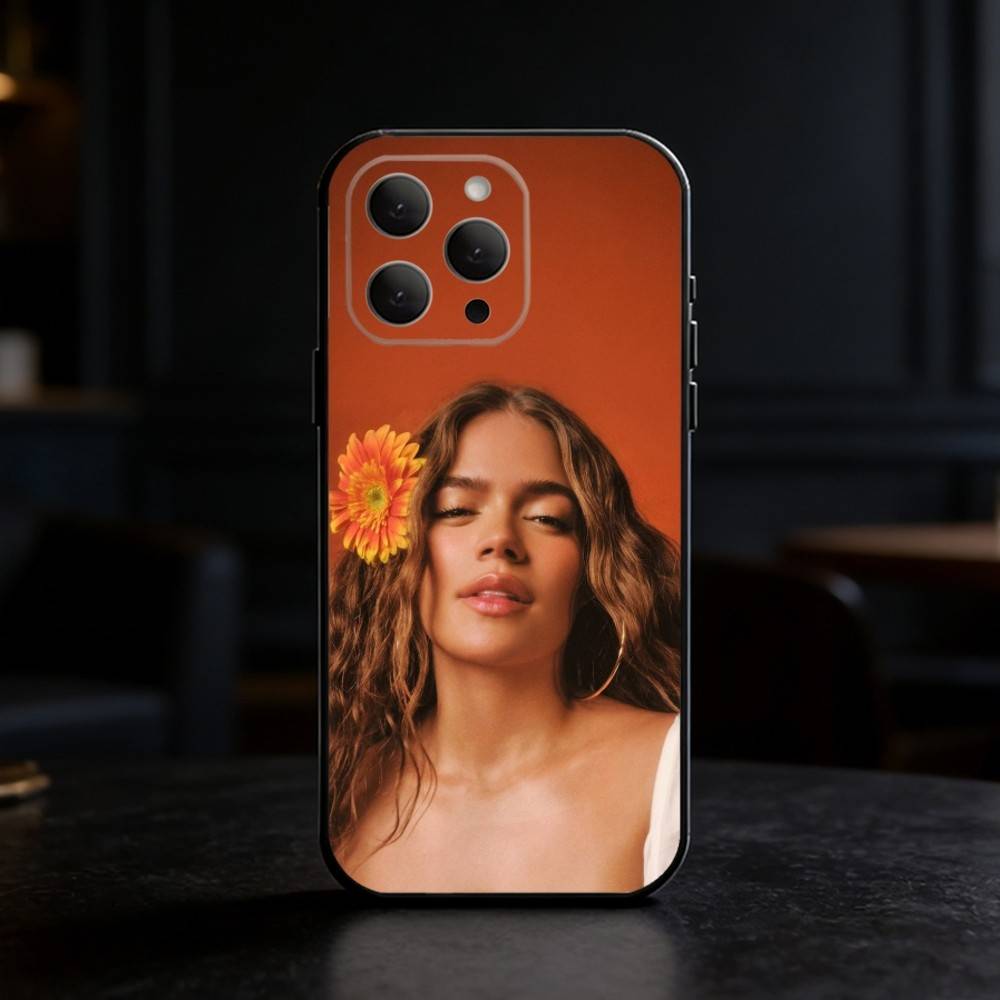 K-Karol G Tropicoqueta Phone Case Silicone black Soft For IPhone 17,16,15,14,13,12,11,SE,Plus Pro Max