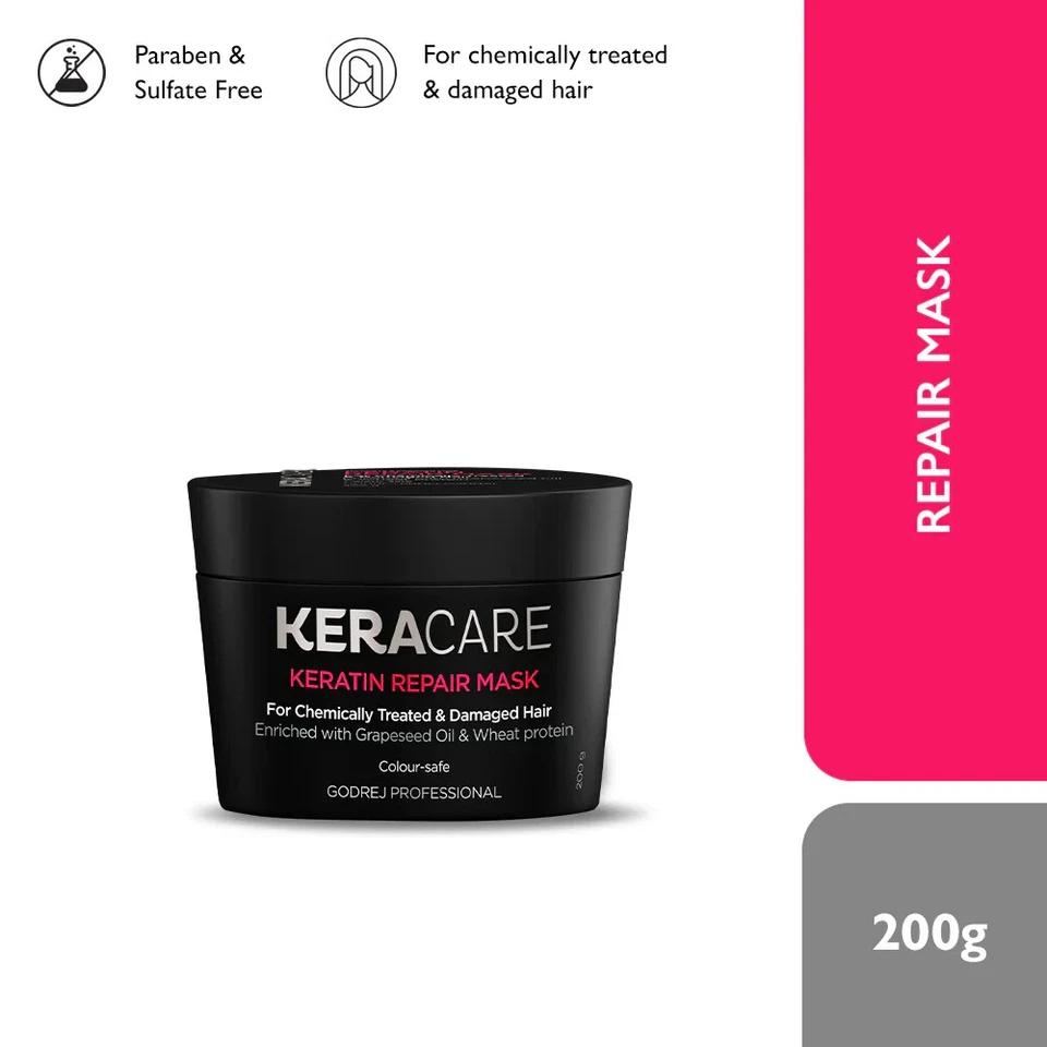 Godrej Professional Keracare Keratin Repair Mask, 200 gm + Fast Shipping