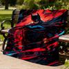 1pc Batman, Superhero Outdoor Flannel Throw Blanket Soft, Lightweight & Warm