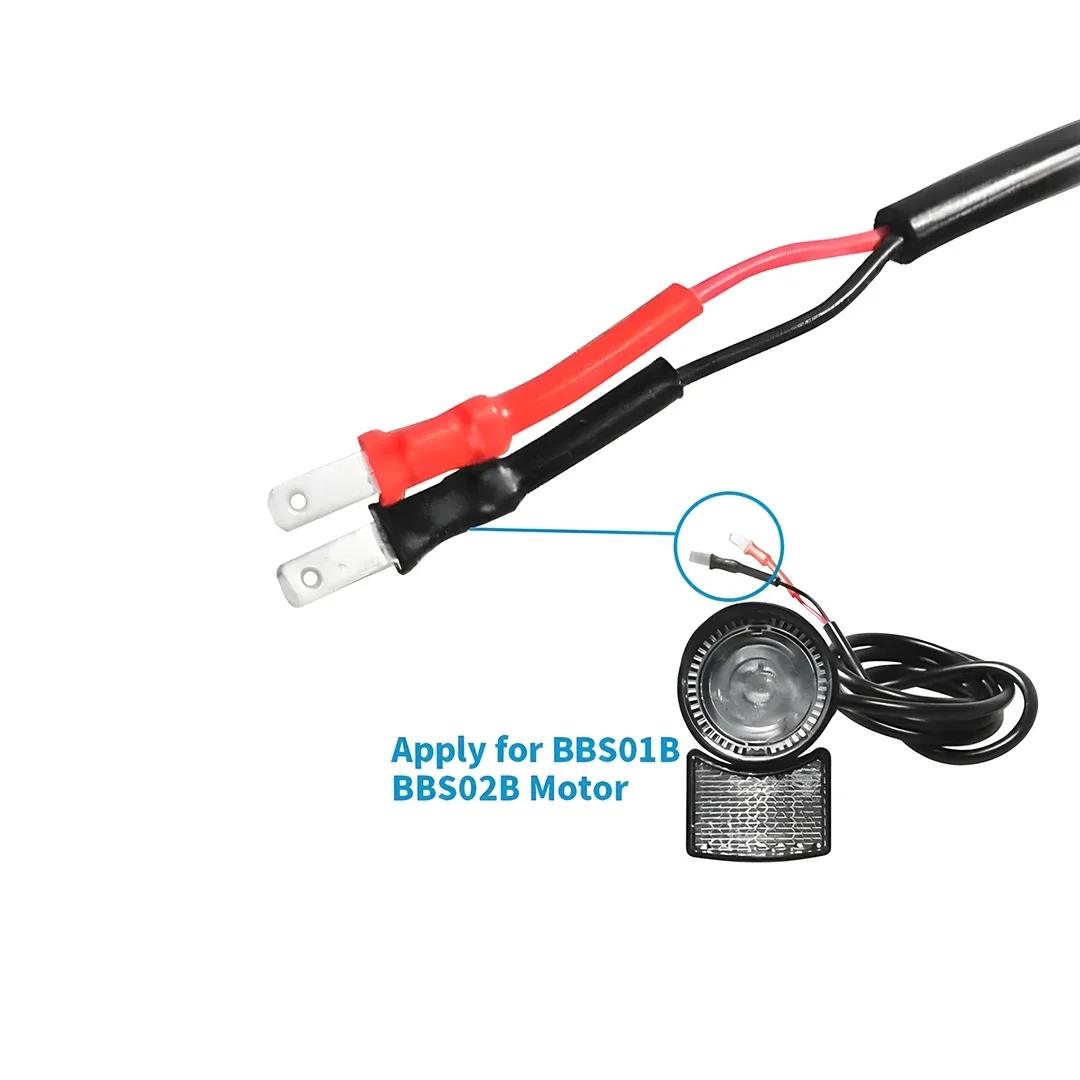

Светодиодная фара Bafang 6V для комплекта мид-драйв мотора BBS01B BBS02B BBSHD, водонепроницаемый передний свет для электровелосипеда