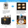 Nobsound B100 Premium Bluetooth 5.0 Vacuum Tube Amplifier with USB DAC, COAX/OPT Integrated Amplifier and Power Amplifier (B100)