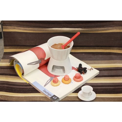 Fondue Au Chocolat Cheese Fondue Set, Straight, Approx. 11.7 X 14.5cm