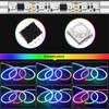 Tuya Smart RGBIC LED Neon Rope Light 10M  5M Dreamcolor WiFi/Bluetooth/Remote Control Flex Chasing Strip Tape 12V Dimmable