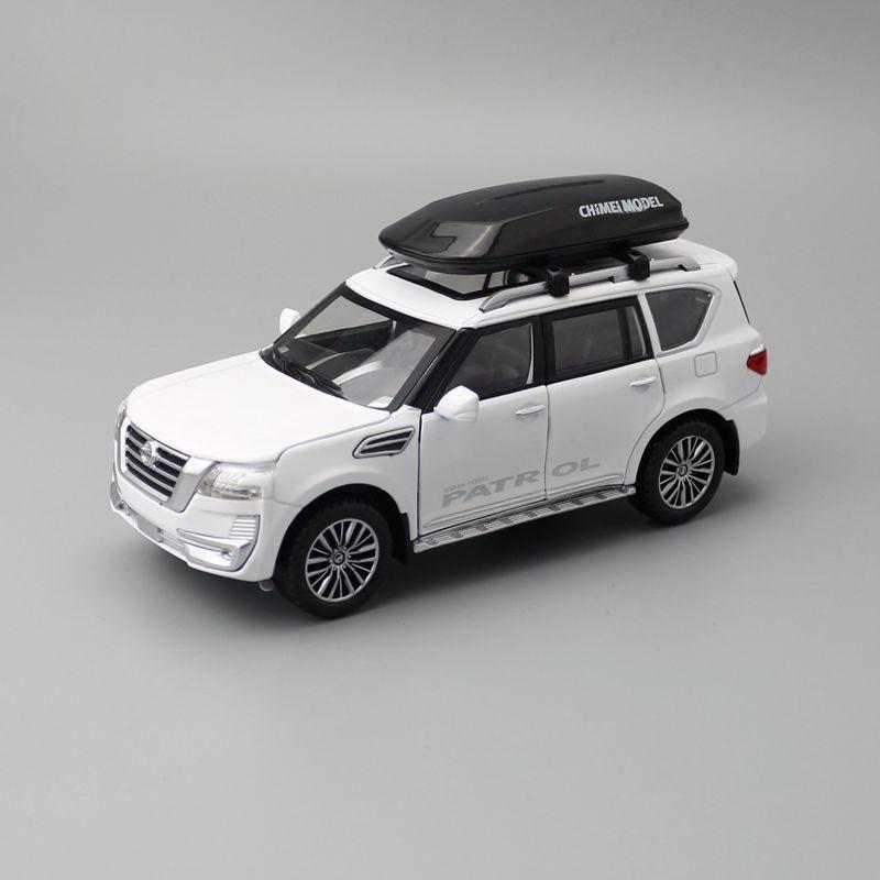 Simulation Patrol Alloy Suv Sedan Model Toy With Sound And Function Light