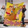 Pătură Imprimată cu Tema Scoobydoo Perfectă Pentru Canapea Pat Călătorie Utilizare în Aer Liber Lavabilă la Mașină Confortabilă Durabilă