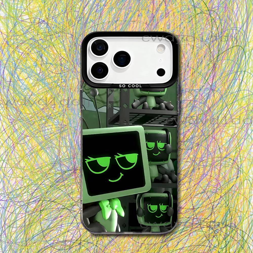 

Vee D-Dandys W-World Phone Case For iPhone 17,16,15,14,13,12,X,8,Pro,Max,Plus,SE4,Air,Mini HD Black IMD Matte iPhone15