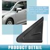 Front Left Door Mirror Corner mudguard Triangle Cover Trim No.60118-02370 Rearview Triangle Trim Panel for Toyota Corolla 2019-2021 Plastic Black
