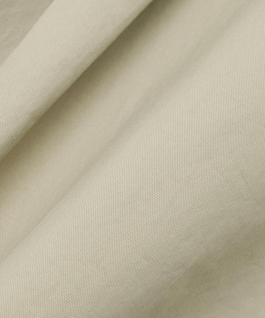 THE SATURDAY EVENING POST Basic Crop Shirts_Beige