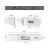 Cabinet Lock Child Safety Lock Damage-Free Installation