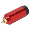 Sursă de alimentare wireless RCA pentru aparat de tatuat, aliaj de aluminiu, mat, 1600mAh, baterie USB, roșu