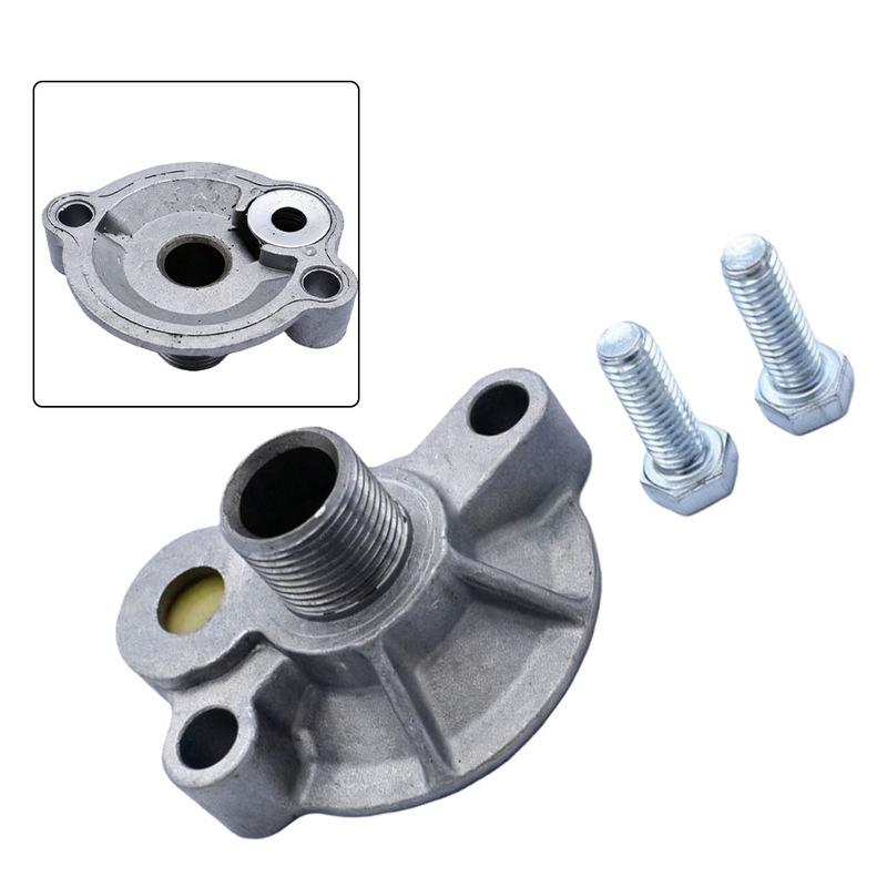 Oil Filter Adapter For Chevrolet For V8 Engine Spin-on Bypass Filter 3952301 Oil Filter Adapter Replace Engine Parts Metal