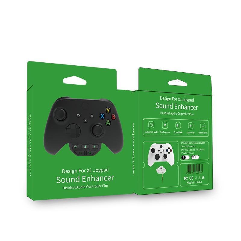 Stereo-Headset-Adapter nur für Microsoft Xbox One X/S Controller, Sound Enhancer mit 3,5-mm-Audiobuchse