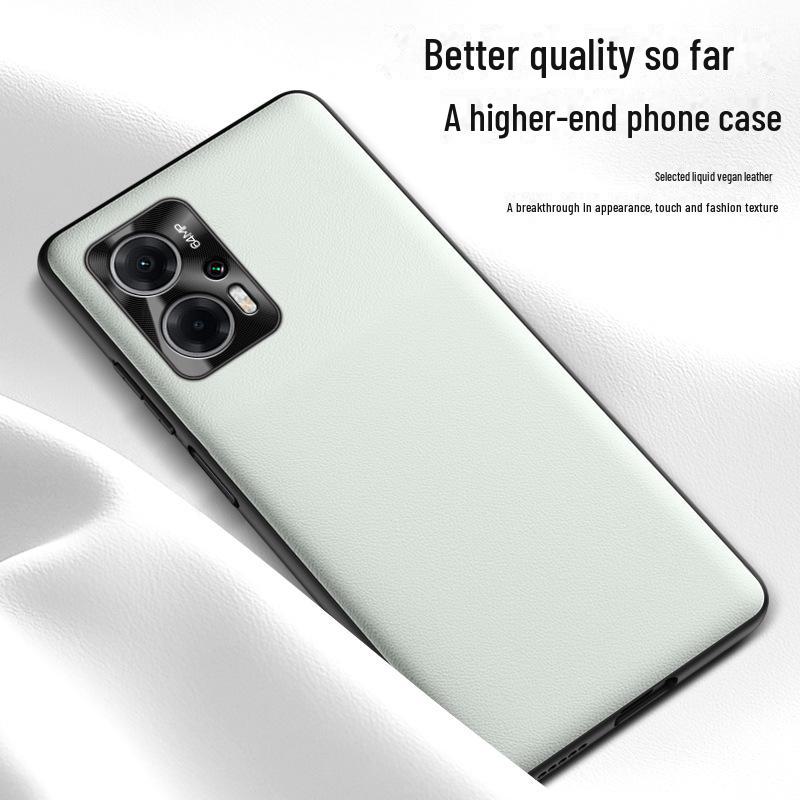 Redmi Note 11T Pro Liquid Leather Case - Anti-Fall Protective Cover