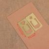 12Pcs Copper Bookmark Retro Brass Metal Bookmarks For Traveler'S Notebook Monthly Planner Accessories Vintage Stationery