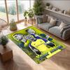 Cristiano Ronaldo Bedruckter Kristall-Samt-Teppich Rutschfester Kristall-Samt-Teppich für Sofa Schlafzimmer Innenbereich Heimdekoration