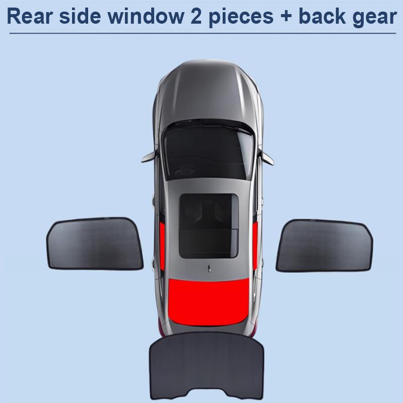 Sun Shades For Volkswagen VW ID4 ID.4 2021 2022 2023-2025 Sunshades Magnetic Heat insulation Window Visor Car AccessoriesWindshield Sunshades 1