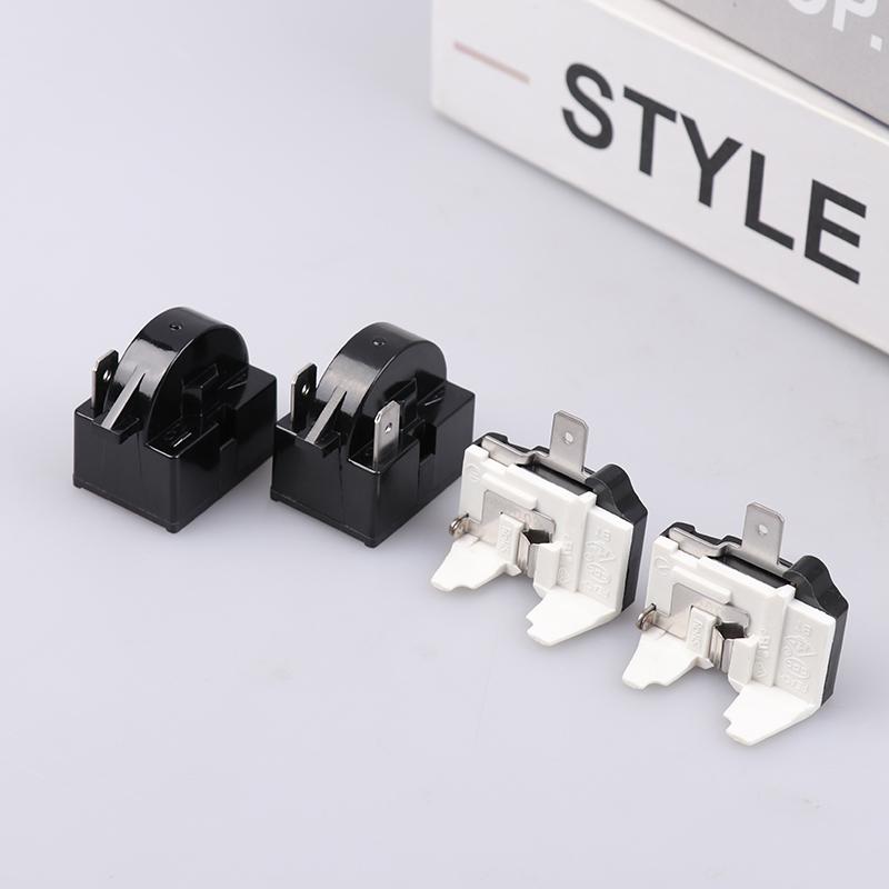 Kühlschrank Kompressor Ptc Startrelais Kühlschrank Anlasser Überlastschutz 1/2 Pin 15 Ohm 1/6H Ersatzschutz