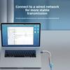 USB to Ethernet Adapter, Type C to RJ45 Gigabit 1000Mbps Network Card, Driver-Free USB C LAN Converter for Laptop PC Switch Mac