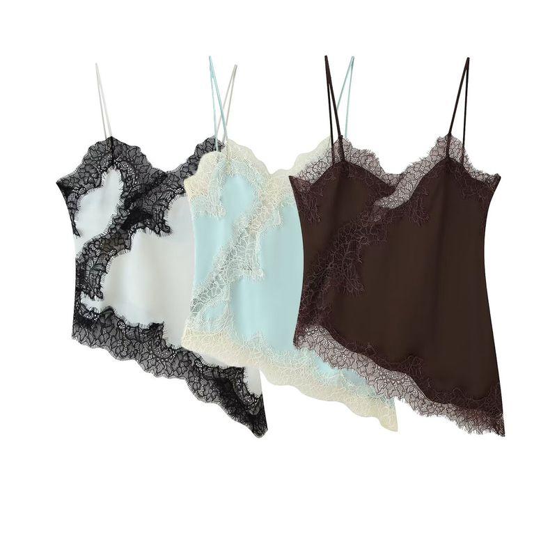 Kaslead New Women clothes Western Style Fashion Lace Decorative Underwear Style Top 5919105