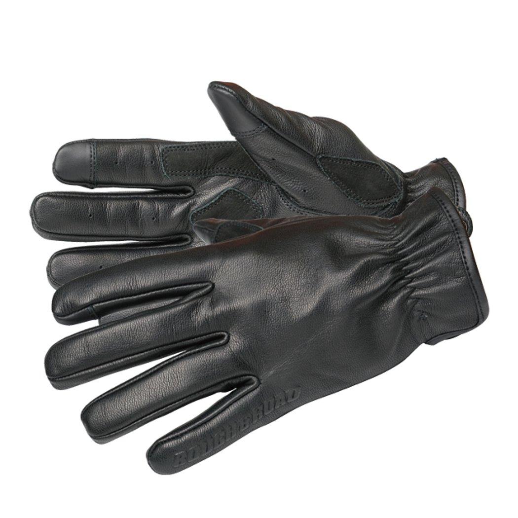 

Coolmax Leather Motorcycle RR8518 ROUGH&ROAD Gloves, Black, Medium, чёрный