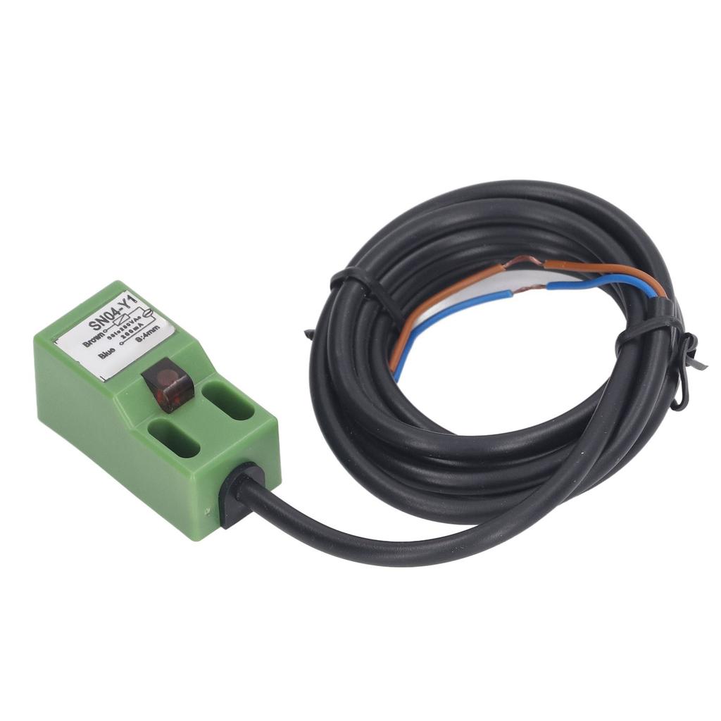 Square Proximity Sensor 2 Wire Normally Open Distance Detection Inductive Approach Switch 90‑250VAC