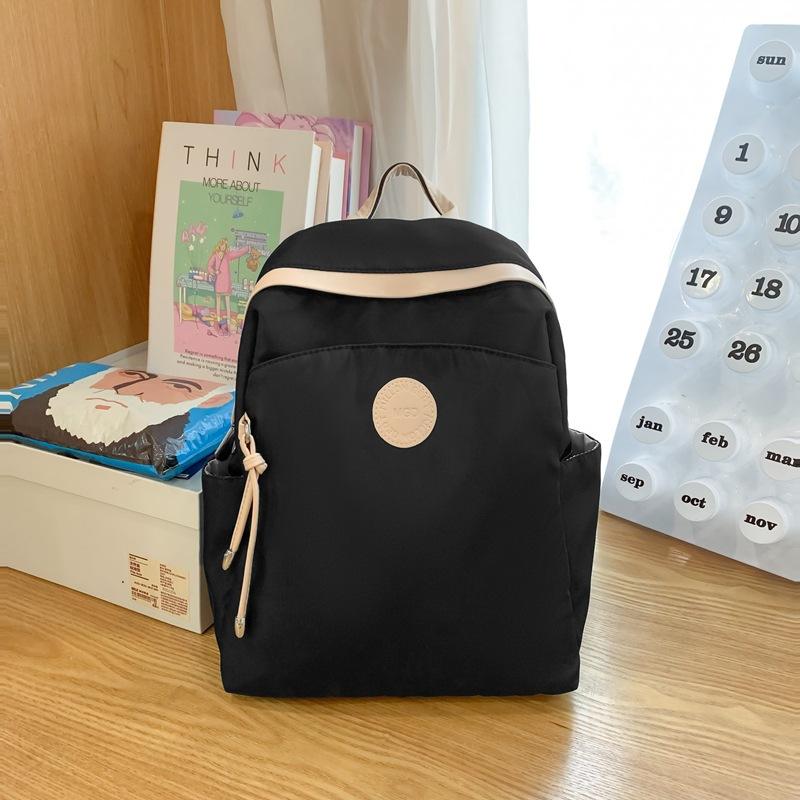Schoolbag1011 Summer New Small Backpack Women's Waterproof, Lightweight and Fashionable Versatile Mommy Bag Going Out Shopping Small Schoolbag