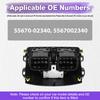 Center Dash A/C Air Conditioner Central Air Outlet Panel Grill Cover for Toyota Corolla Altis 2009 2010 2011 2012 2013