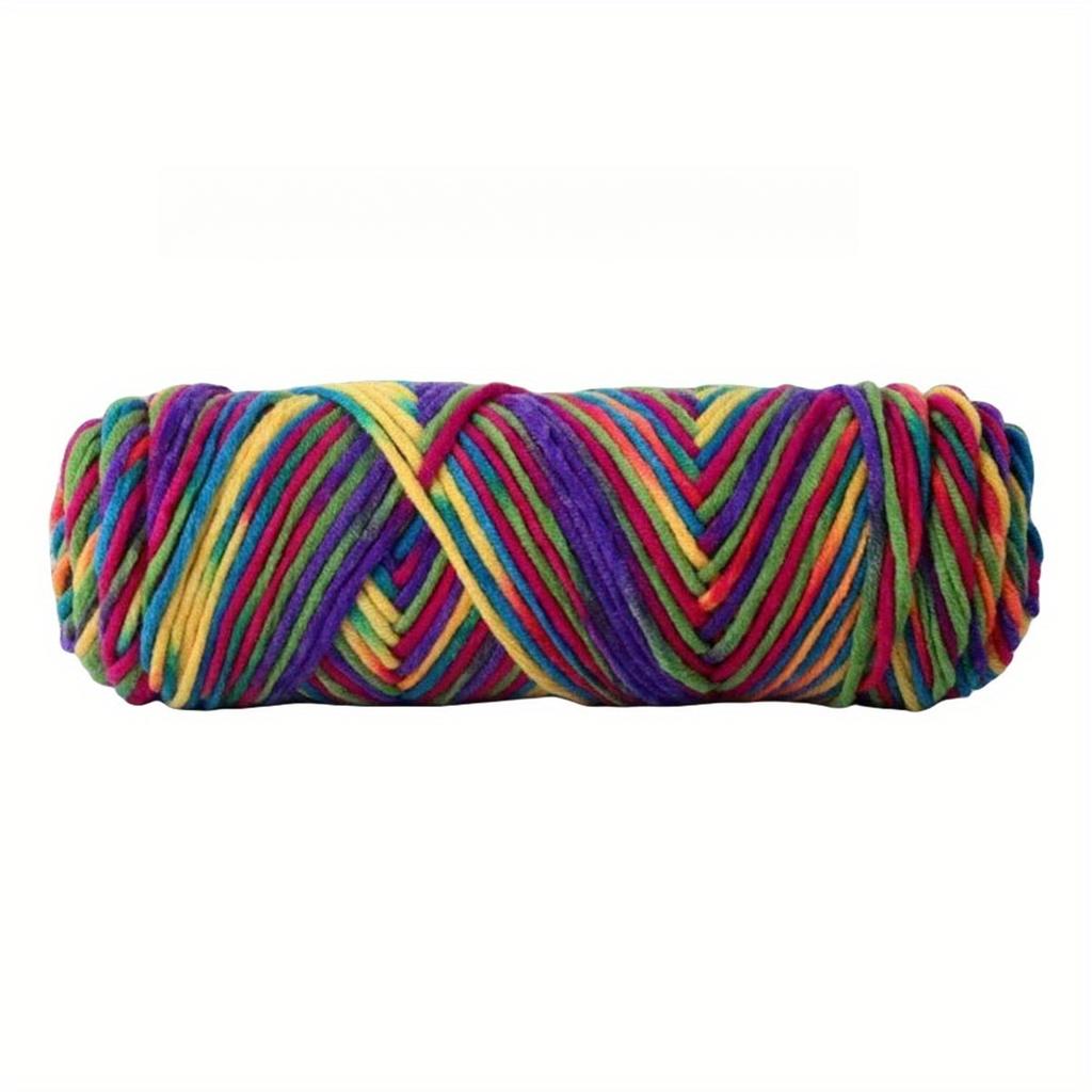 3-Pack Soft & Thick Acrylic Yarn (95g/Skein, 135m) Vibrant Colors for Knitting & Crochet | DIY Hats, Scarves Gloves Cushions | 3.5-4.5mm Needles/Hooks