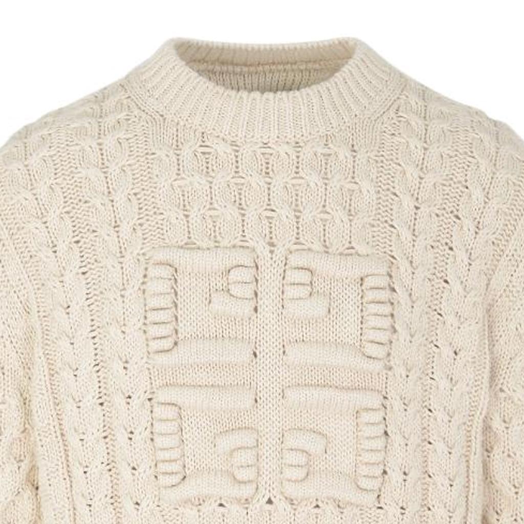 Givenchy 4G Cable Knit Sweater BM90Q24YGJ-156
