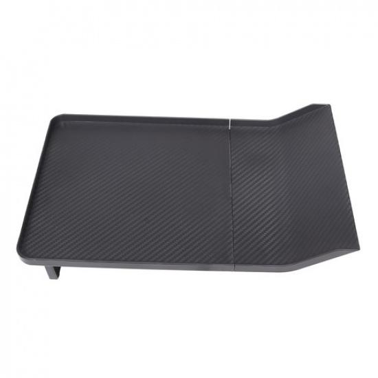 Car Plate Tray Food Water Cup Holder Dining Table For Tesla Model 3/Y 21-22