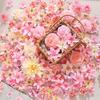 20/50Pcs Artificial Flowers Head Silk Fake Flower for Wedding Bride Decoration Party Supplies Home Decor Craft DIY Wreath Gifts