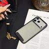 Soft Silicone Elastic Wrist Strap Lanyard Case For iPhone 16 17 Pro Max 13 15 14 Ripple Clear Shockproof Anti-loss Cord Cover