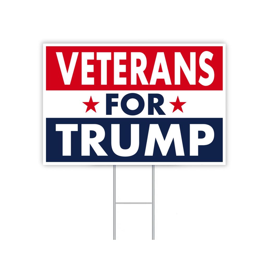 2024 Yard Sign, Donal President JD President 2024 Yard Sign, 18x12 Double-Sided Sign, Metal H-Stake