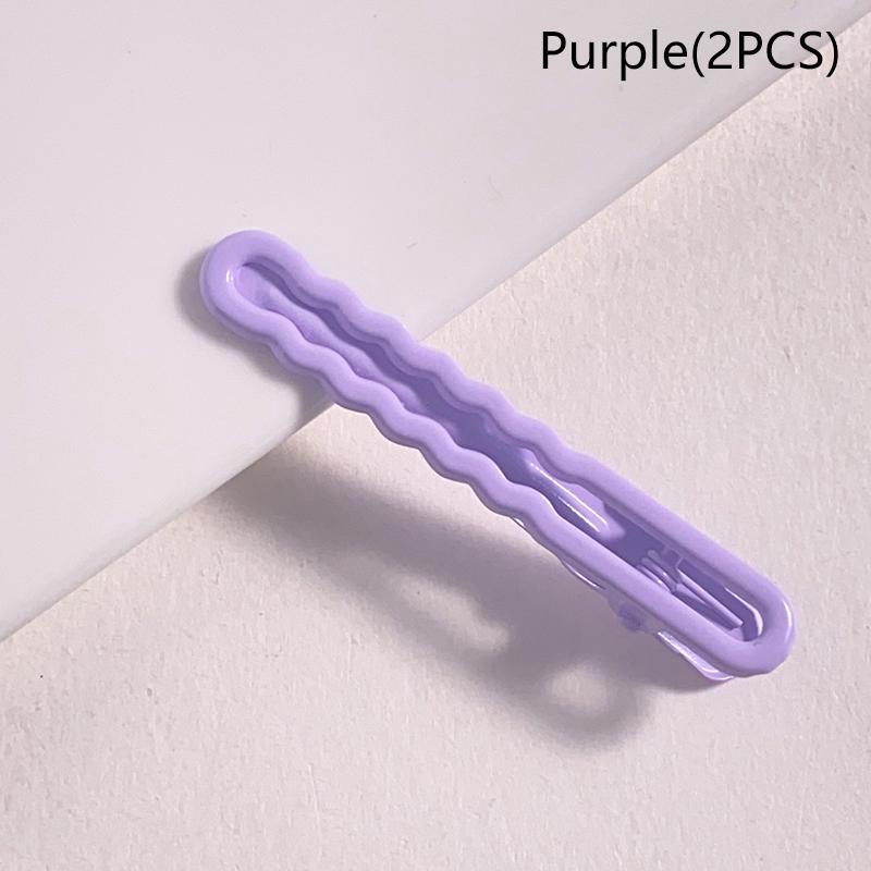 Pinces à cheveux bec de canard à vagues fines colorées, pinces à cheveux BB, pinces latérales pour filles, femmes, enfants, accessoires pour cheveux, décoration, cadeau