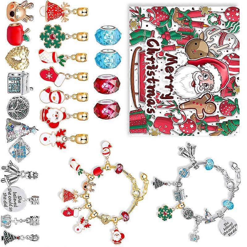Children’s Bracelet Making Kit - DIY Christmas Gift Box for Girls