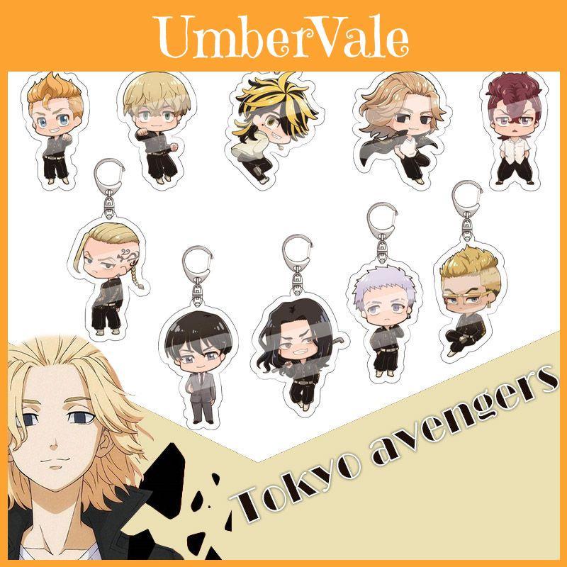 Charming Tokyo Revengers Keychain Pendant With Manjiro Ken And Takemichi Design