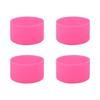 4PCS Silicone Boot Covers Protective Sleeve Bottle Bottom Sleeve Water Bottle Boot Silicone Material Suitable for Bottle X3UC