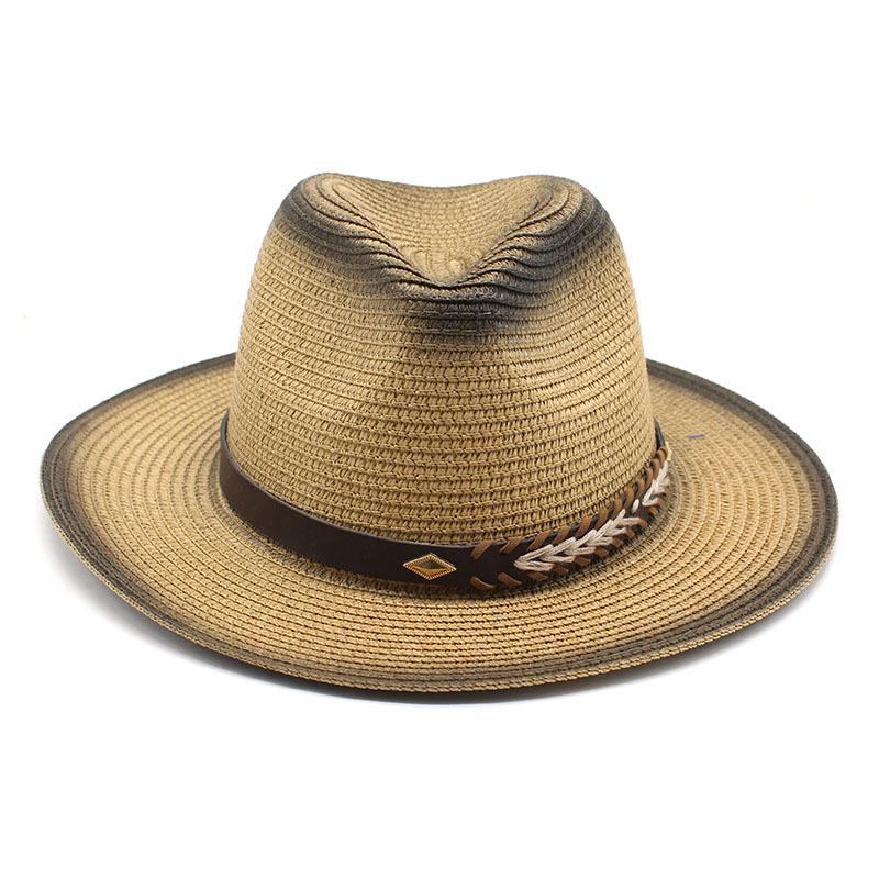 Spring And Summer Men'S And Women'S Hats Travel Spray Paint Beach Hats Outdoor Travel Sun Protection Sun Hats Casual Sun Hats