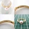 [Used] TASAKI K18 Akoya Pearl Ring/Size 11/j65-3